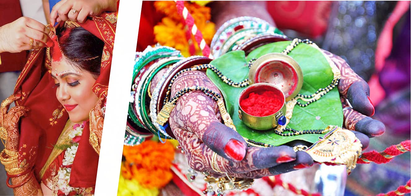 Indian Dark Red Pure Kumkum Powder (Sindoor, Kumkuma, Kum Kum) For Makeup, Pooja And Other Hindu Rituals (Dark Red, 2.12 Ounces)