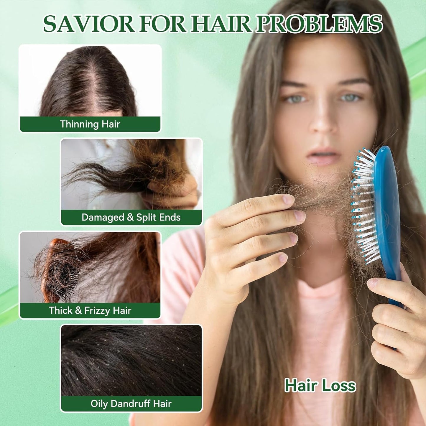 Raw Batana Oil Leave-In Conditioner Spray - Hair Growth & Nourishment | Rosemary, 3.38 fl oz