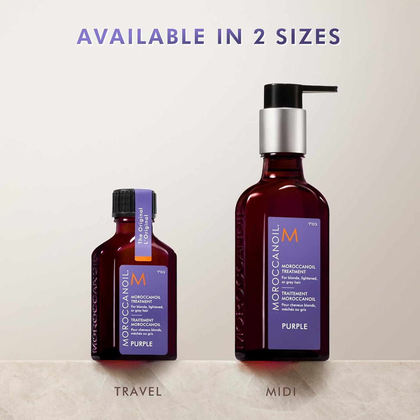 Moroccanoil Treatment - Purple Hair Oil for Blonde Hair | Nourishing Formula
