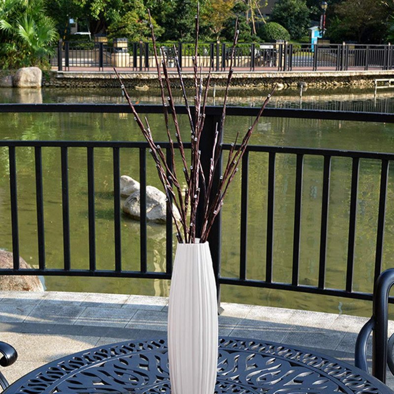 Uonlytech 60 LEDs Solar Powered Artificial Branch Lights Twig Lights Lighted Willow Branch for Christmas Thanksgiving Home Party Decoration (Warm Light)