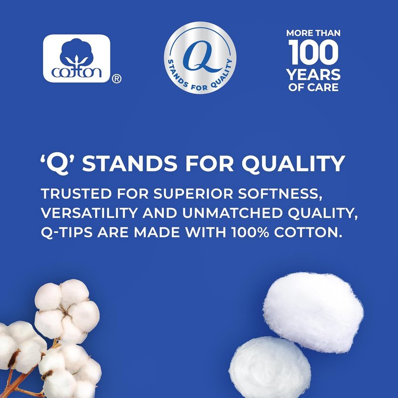 Super Jumbo Cotton Balls - 100% Thick Cotton for Beauty, First Aid & Baby Care | 100 Count