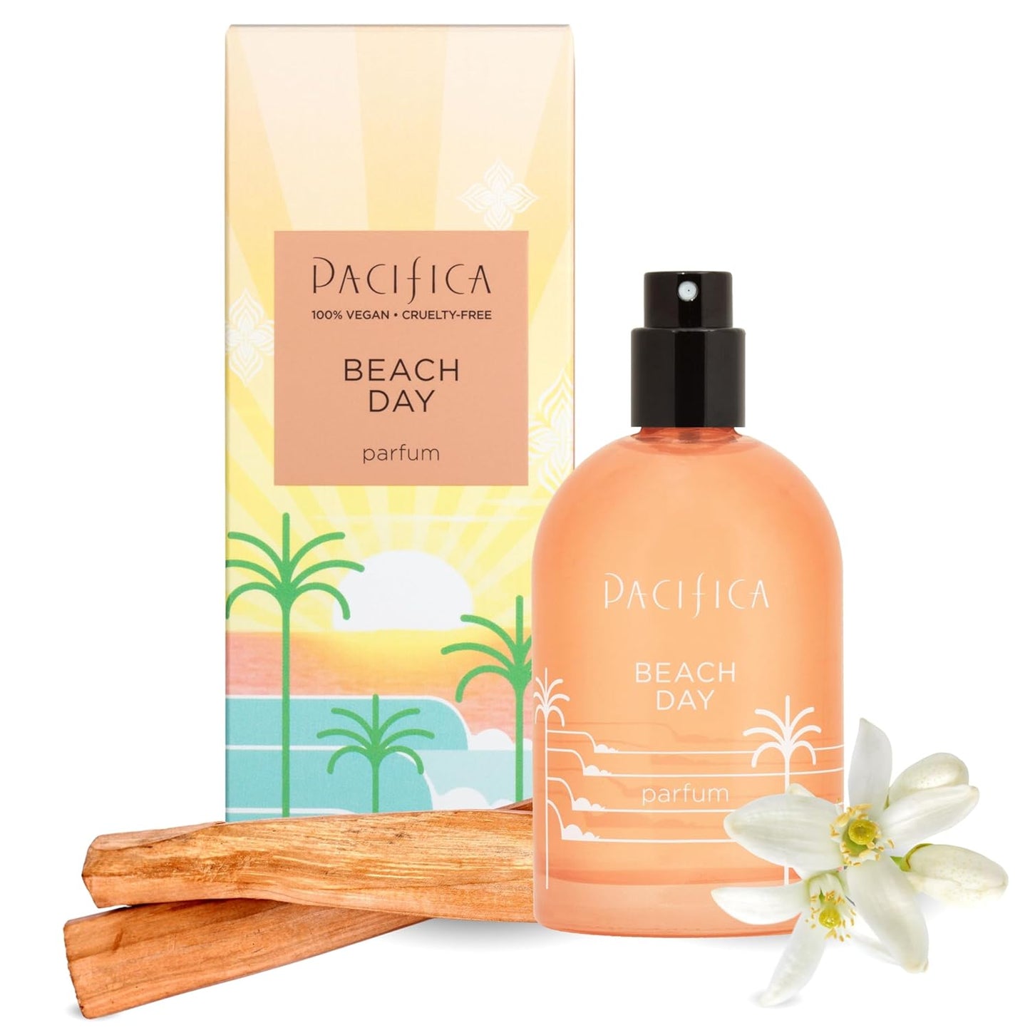 Pacifica French Lilac Spray Perfume - Vegan Floral Fragrance for Women | Fresh-Cut Lilac & Magnolia, 1 oz