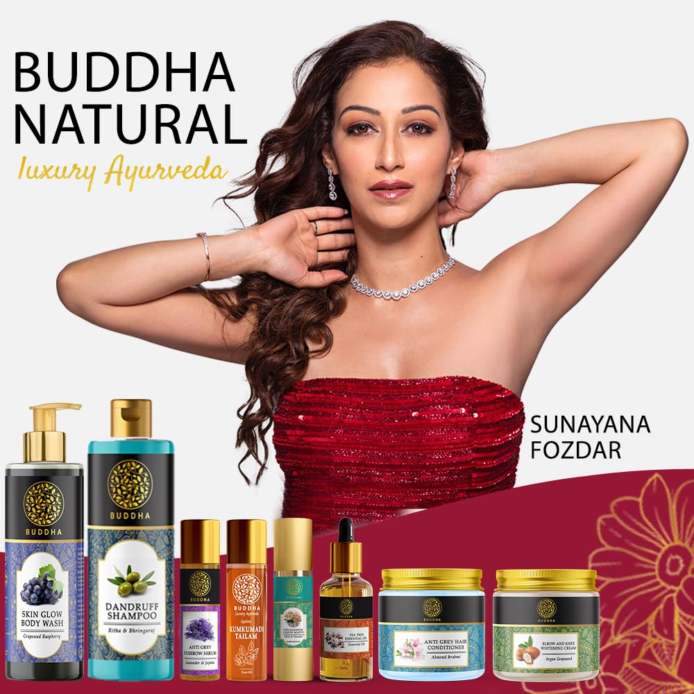 Buddha Natural Facial Wax Powder with Turmeric (50 Gram, 1.7 oz) - Painless Natural Face Hair Removal Waxing Powder, Instant Quick Solution