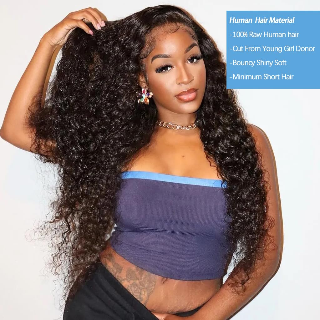 Burmese Curly Hair Bundles - 100% Unprocessed Human Hair Extensions | Wet & Wavy, 18-24 Inch, Natural Black