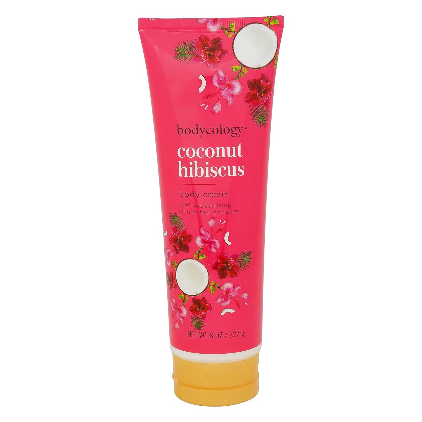 Coconut Hibiscus Moisturizing Body Cream - Nourishing Hydration | 8 Oz