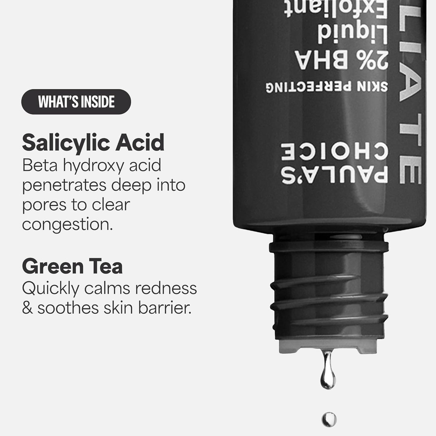 Paula's Choice 2% BHA Liquid Exfoliant - Salicylic Acid Facial Polish for Pores & Fine Lines | Fragrance-Free, 4 oz