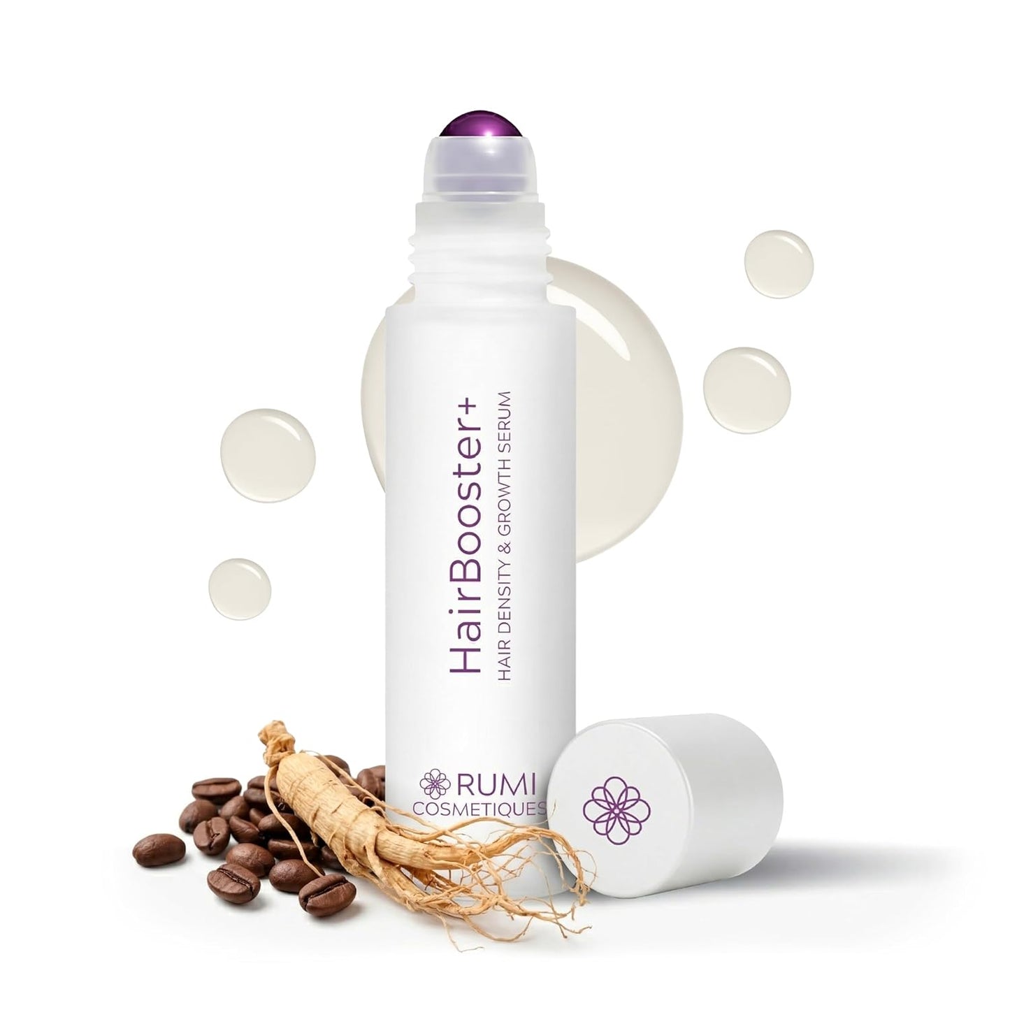 Hair Growth Serum for Mature Women | Peptide & Caffeine Formula for Thicker, Fuller Hair - Reduces Shedding - Menopause Safe
