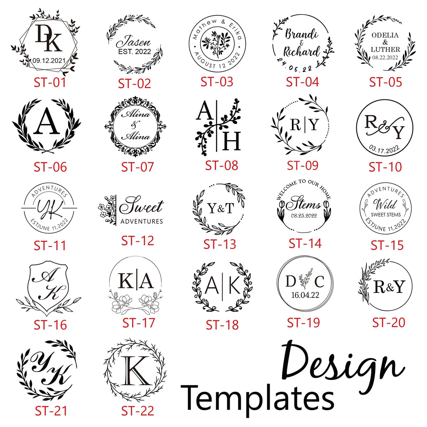 Custom Wax Seal Stamp Personalized Wax Seal Stamp Create Your Own Design/Logo/Letter Customization for Wedding Invitation Party Christmas Gift Envelopes Gift Wrapping