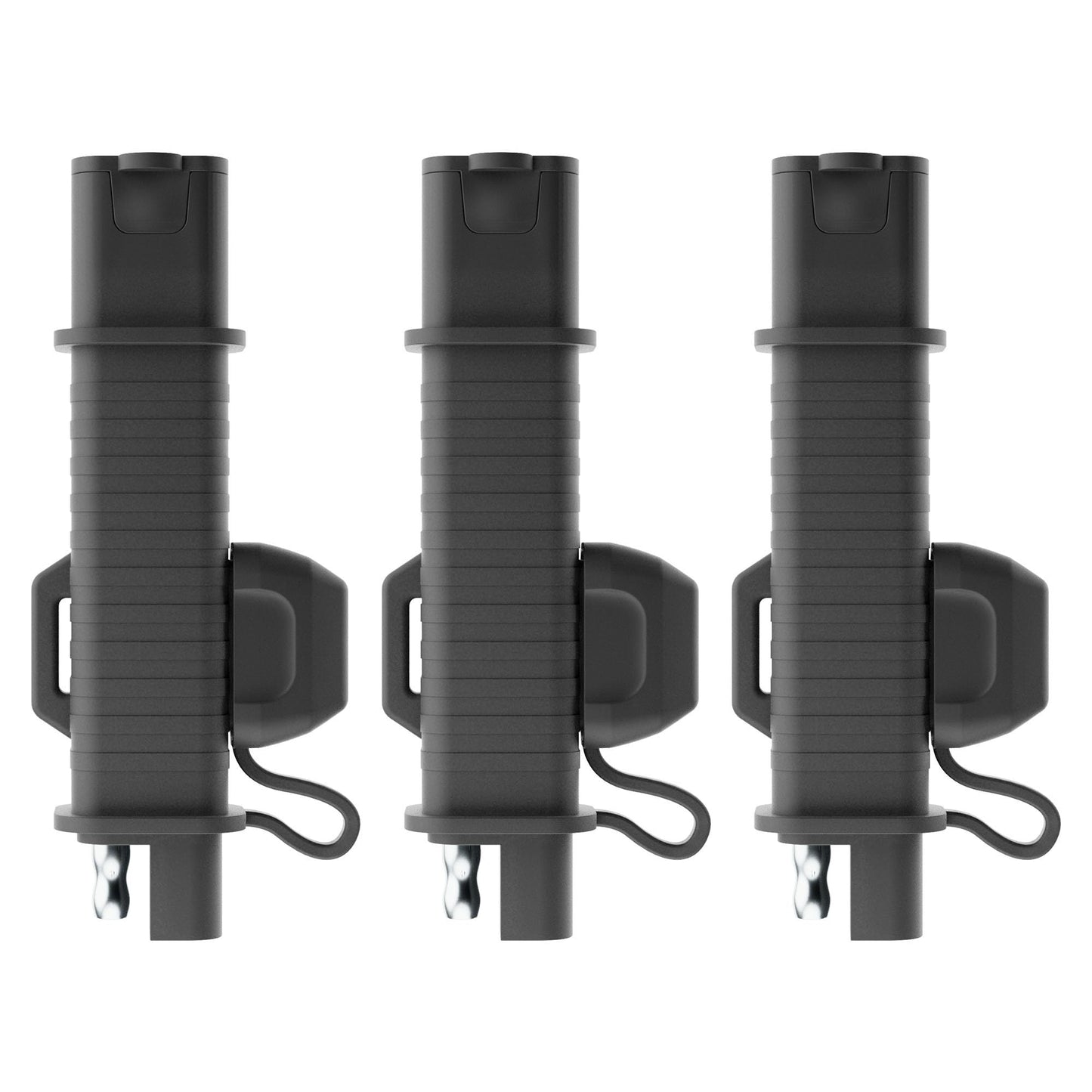 SafeAMP 3‑Pack X Connect to SAE Adapter with 20A Fuse Compatible with NOCO GENIUS1, GENIUS2, GENIUS5, GENIUS10, G3500, G7200