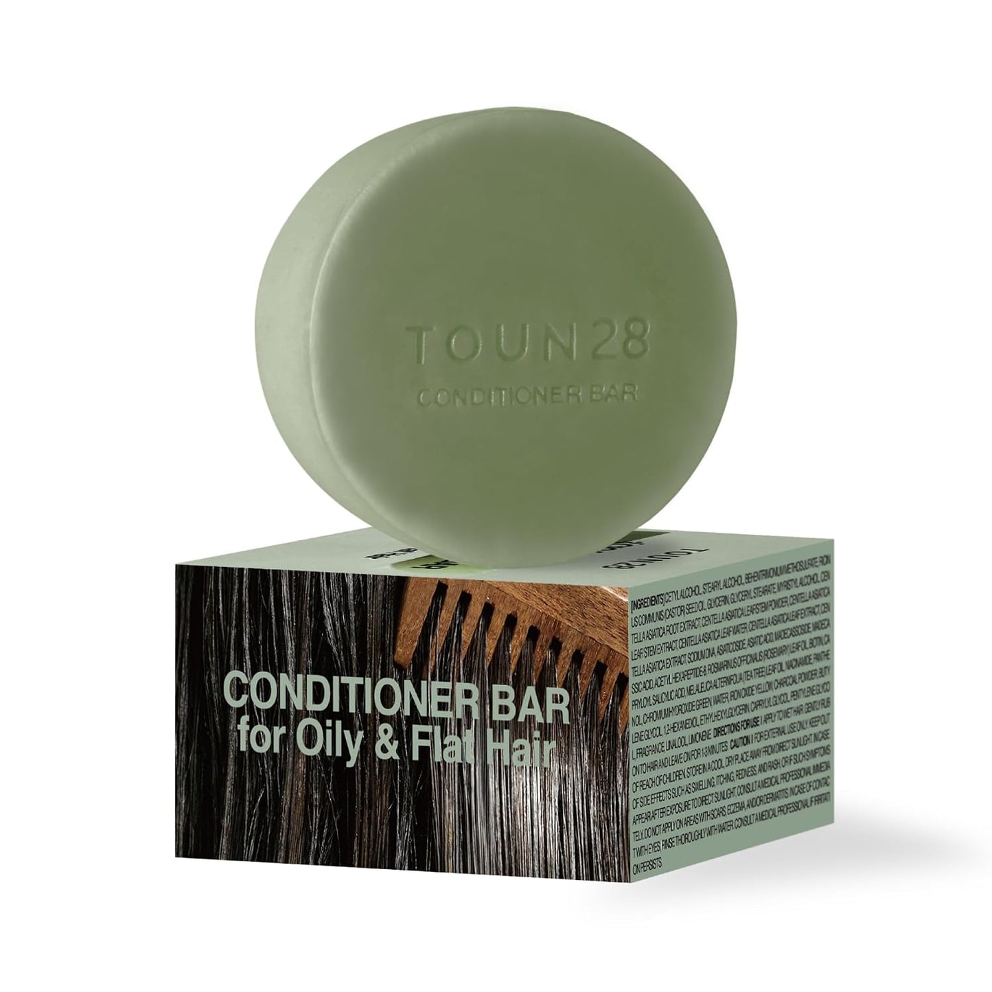 Biotin Keratin Purple Toning Treatment Bar - Solid Conditioner for Blonde & Gray Hair | 70g / 2.47 oz