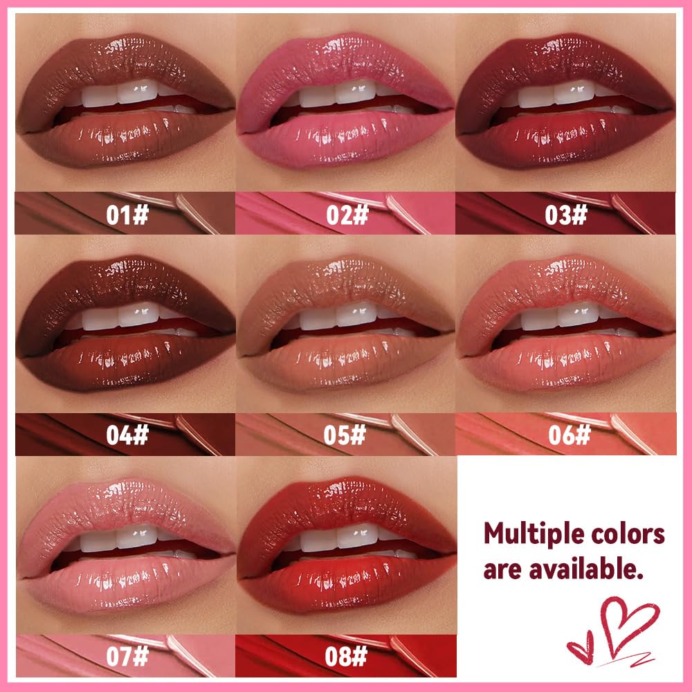 Pink Honey Tinted Lip Stain - Hydrating Lip Balm & Gloss | Moisturizing Lip Color for All Skin Tones