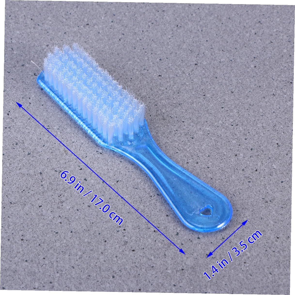 Scrubbing Brush for Cleaning 4Pcs Soft Bristle Laundry Brush Multi-Purpose Household Cleaning Tool for Clothes Shoes and Hair Wash Efficient Dirt Removal Random Color