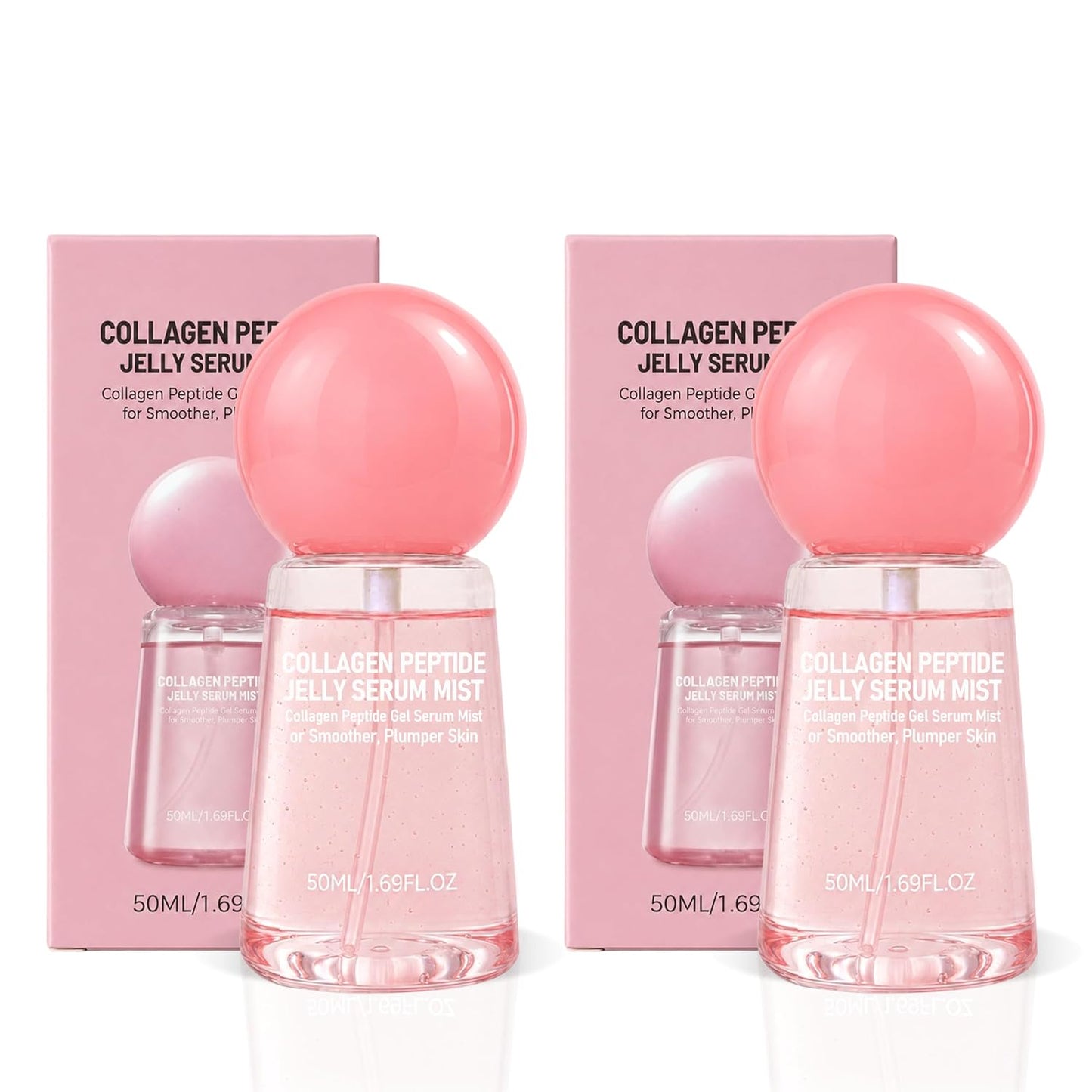 Caviar PDRN Jelly Serum Mist - Hydrating Face Spray for Dewy Glow | Travel Size 1.69 fl oz Each
