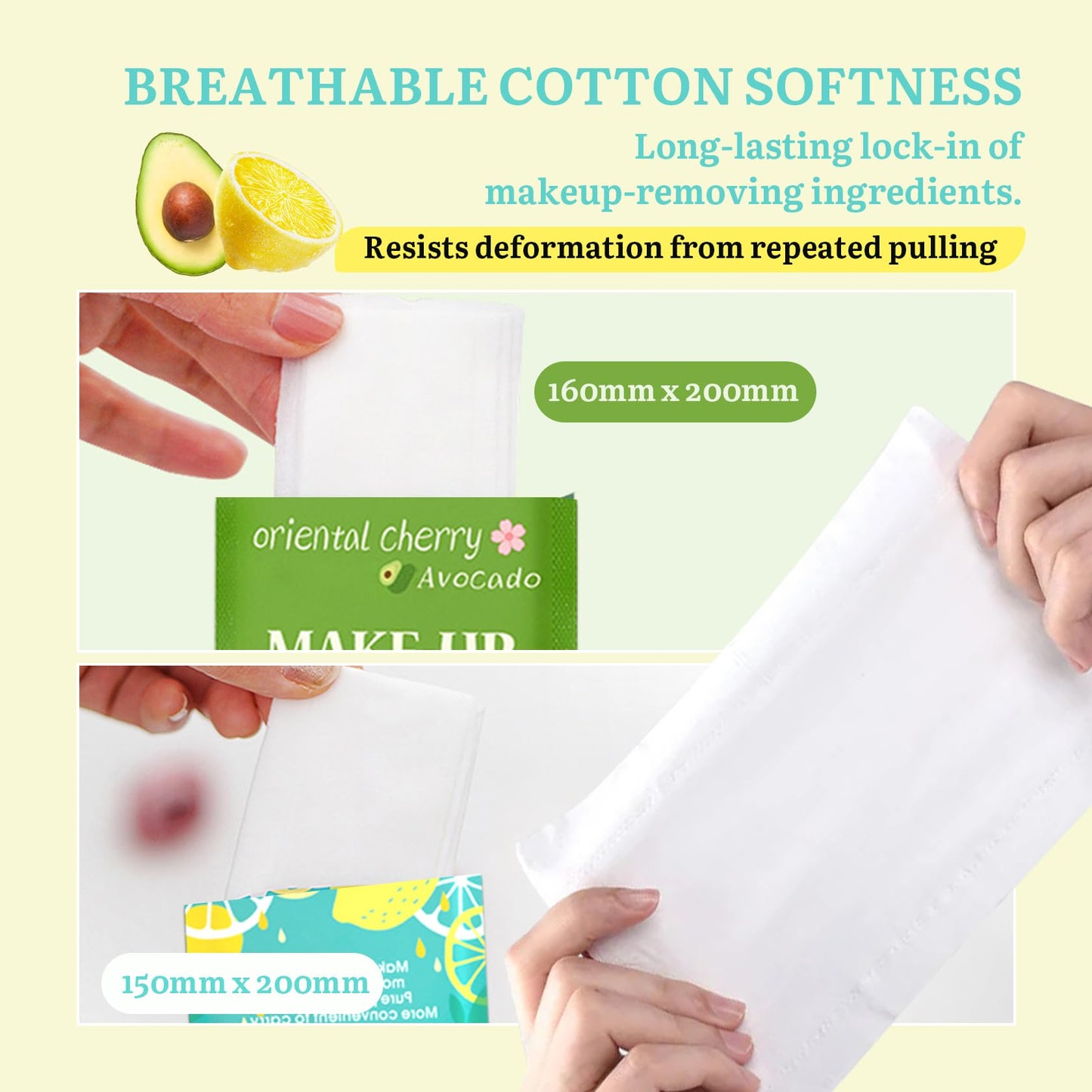 64 Pcs Individual Makeup Remover Wipes Kind to Skin,Hydrating Make Up Remover Wipes for Face,Makeup Wipes for Women Gentle Facial Cleansing Towelettes for Travel Face Wipes