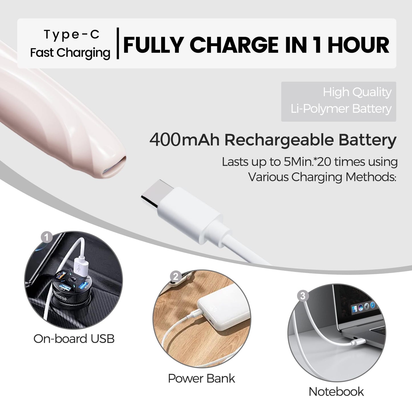Raysino Heated Eyelash Curler, S600 Rechargeable Heated Lash Curler, Eyelash Curler Heated in 8s for Women 24 Hs Lasting Natural Makeup (Pink/Silver, 148MM)