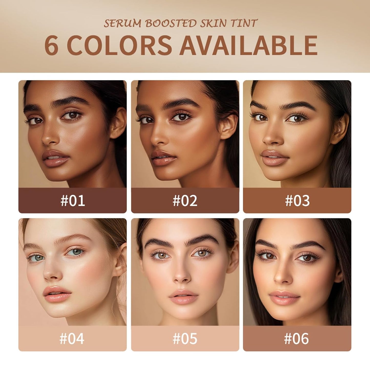 Beauty Balm Serum Tint Stick - Hydrating Face Foundation with Buildable Coverage | Moisturizing Concealer for Glowing Skin (1#, 1)