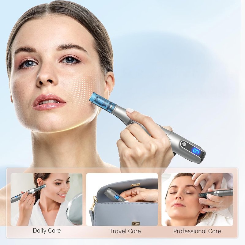 Dr. Pen M8S Microneedling Pen - 0.25mm Needle Length for At-Home Skincare