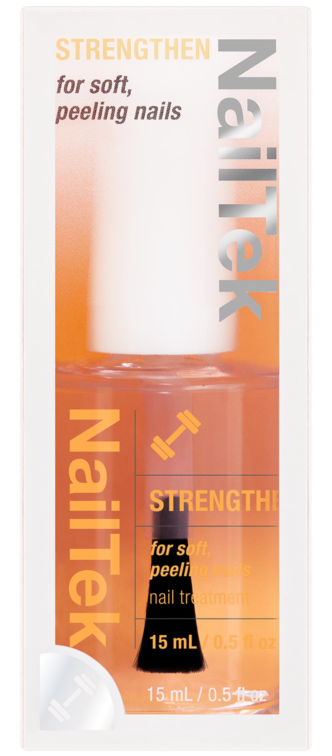 Nail Tek 2 Nail Strengthener Polish Repair Treatment for Weak Nails, 0.5 oz