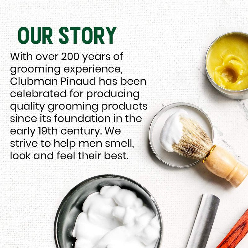 Clubman Pinaud After Shave Lotion, Soothes Skin After Shaving With Masculine Fragrance 1.7 fl. Oz x 2 packs