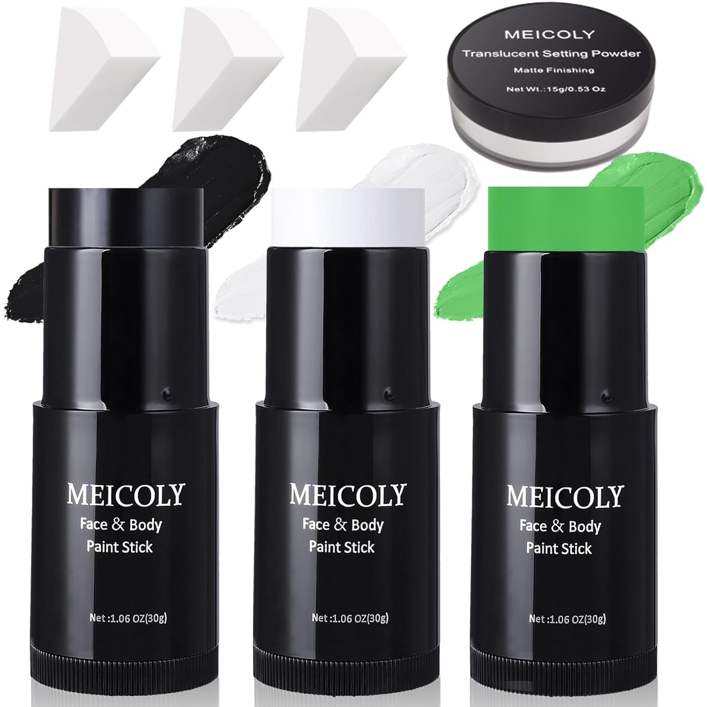 Royal Blue Face Body Paint Stick - Waterproof Clown Makeup for Halloween | 1.06 Oz