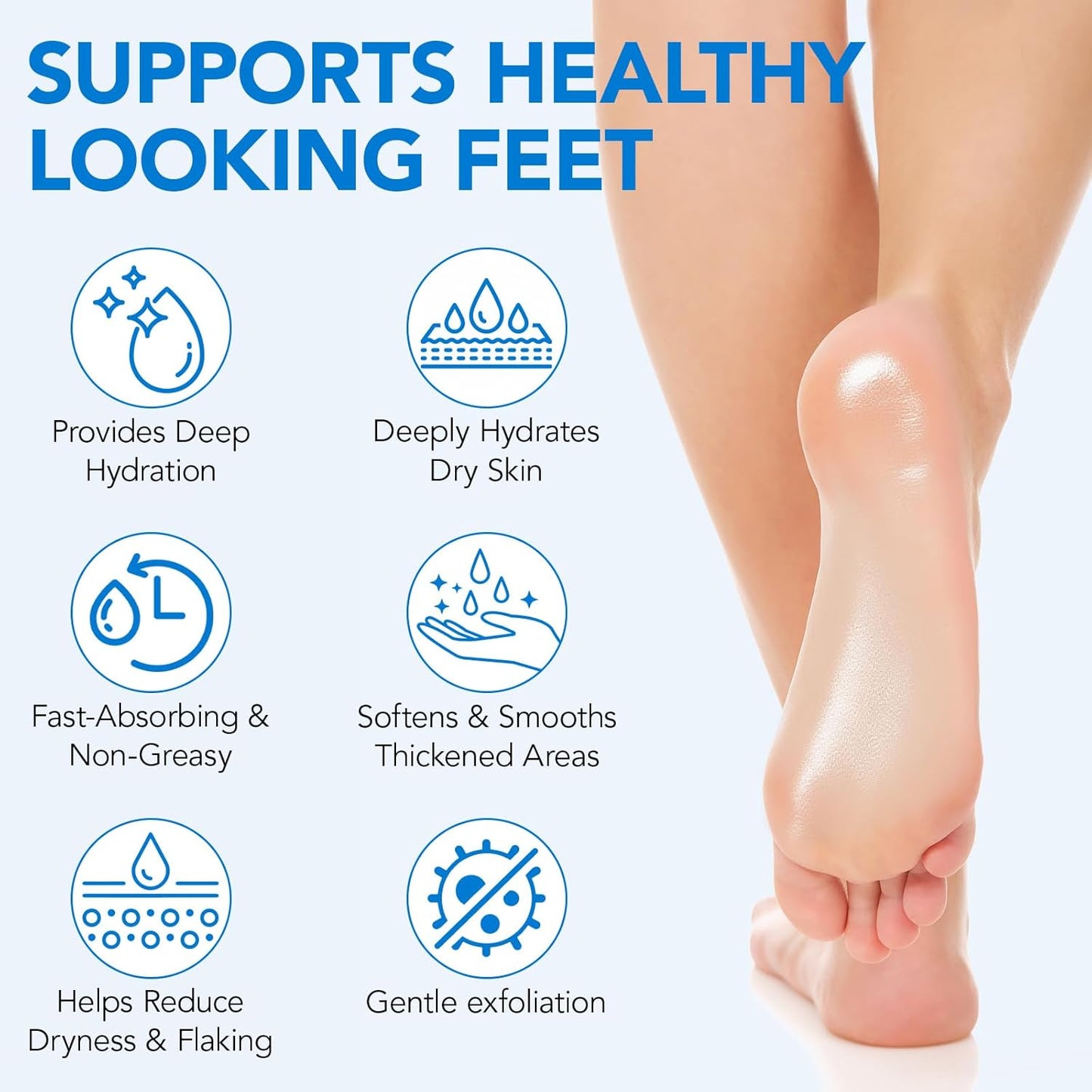 Urea Cream 60% with Salicylic Acid - Foot Care Stick for Callus Removal | Moisturizing Balm for Dry Cracked Heels & Feet