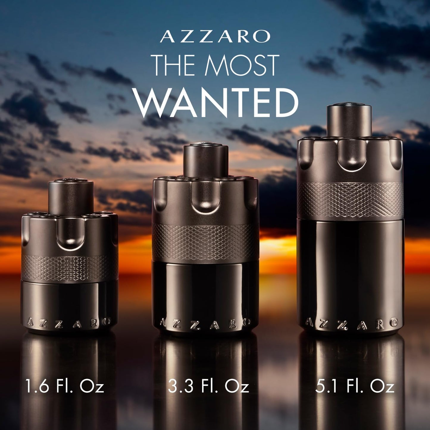 Azzaro The Most Wanted Eau de Parfum Intense - Woody & Spicy Men's Cologne | Long-Lasting Fragrance for Date Night