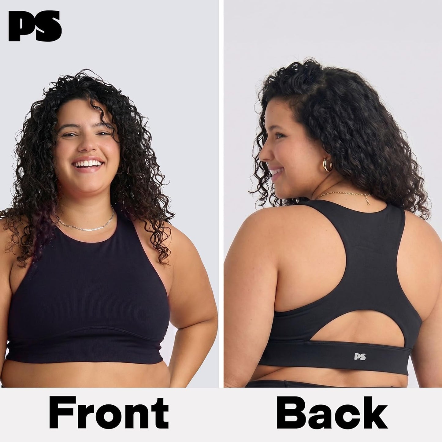 High Neck Longline Sports Bra - Wireless Criss Cross Back Padded Workout Top | Comfortable & Stylish Fit