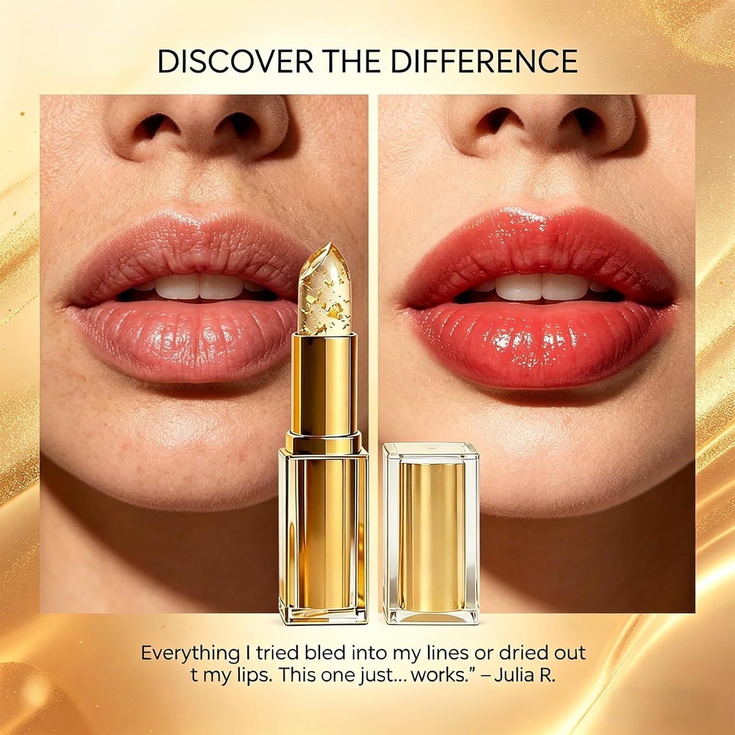 Arellia Signature Lipstick - Skin-Adaptive PH Adjusting Formula for Older Women | Long-Lasting Moisturizing Tinted Balm (2pcs)