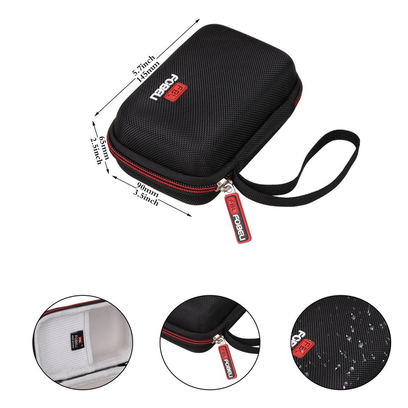 FBLFOBELI Hard Storage Case for BaBylissPRO METALFX Single and Double Foil Shavers, Shockproof Compact Travel Bag