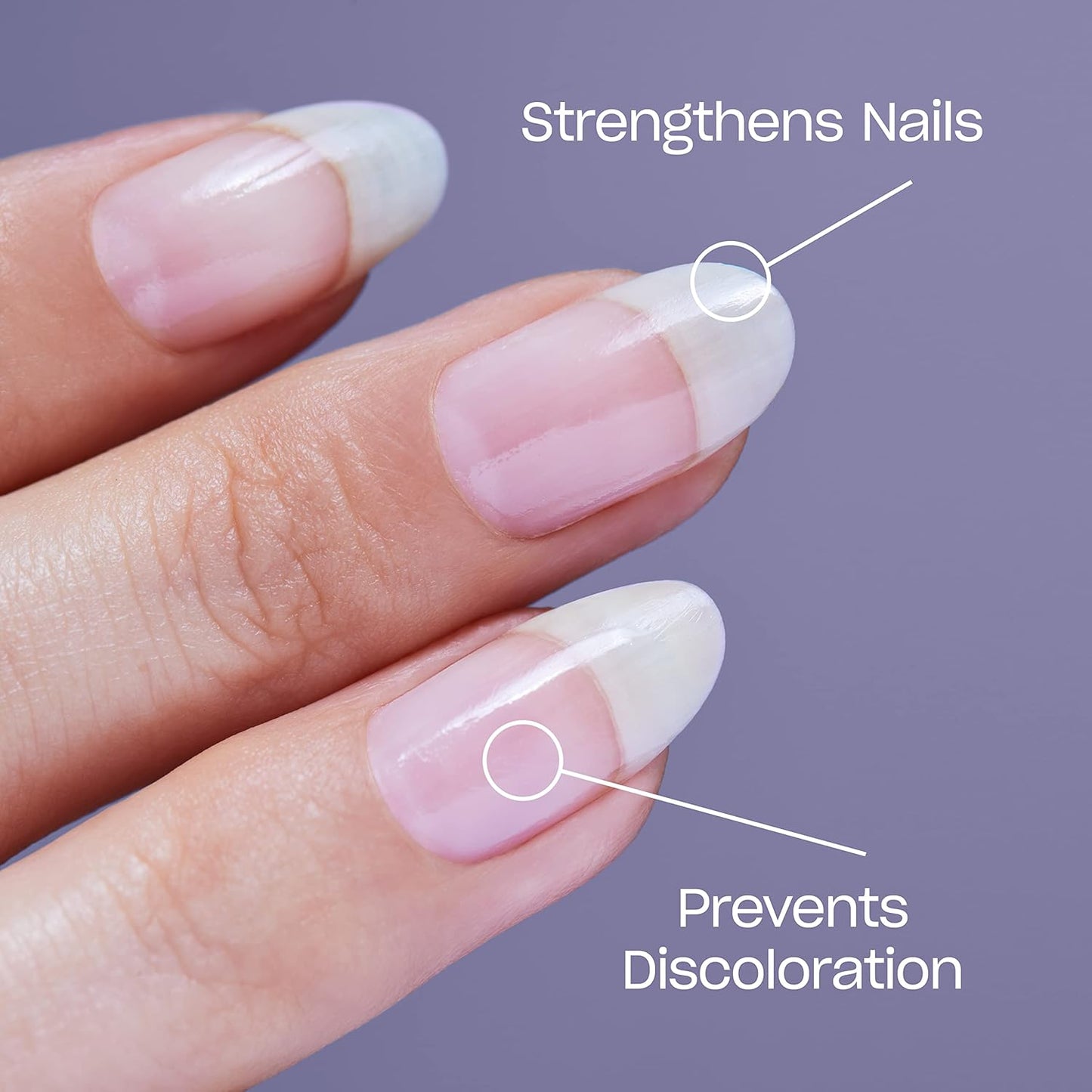 OPI Nail Lacquer Base Coat - Nail Treatment for Chip Resistance & Discoloration | Long-Lasting Polish Protection
