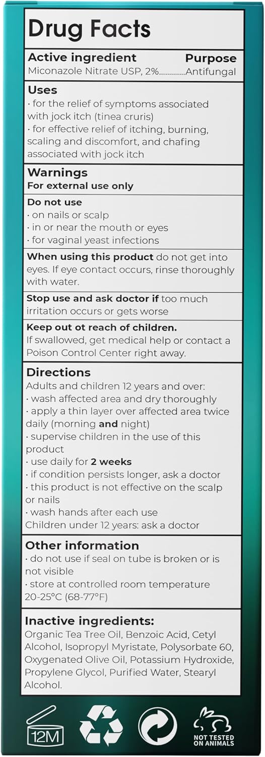 Terramed Jock Itch Treatment Bundle - Spray, Cream & Antifungal Soap for Fast Relief | Odor Control & Deep Exfoliation