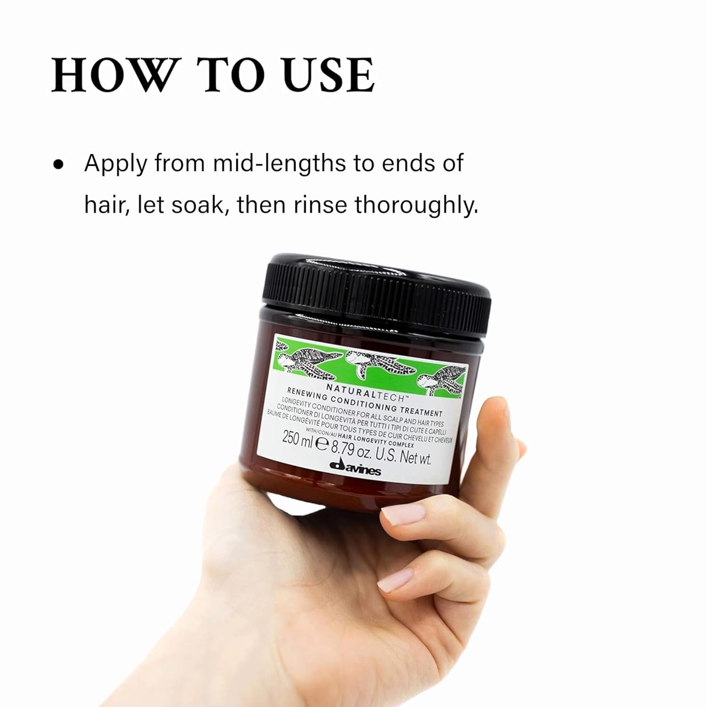 Davines Renewing Conditioning Treatment - Anti-Aging Hair Care for All Types | 8.45 Fl Oz