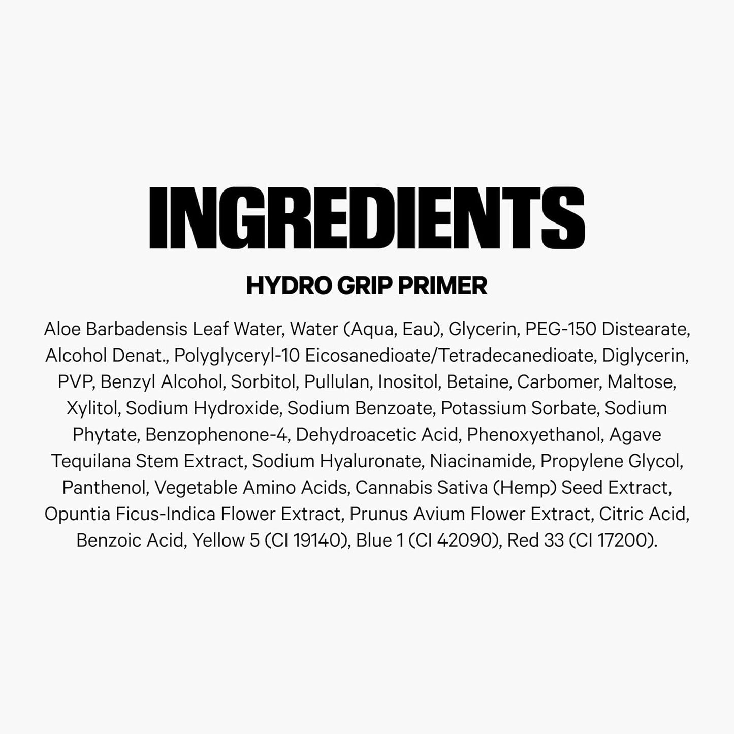 Milk Makeup Hydro Grip Primer - Hydrating Face Primer with Hyaluronic Acid & Niacinamide | Silicone-Free, Lightweight Gel