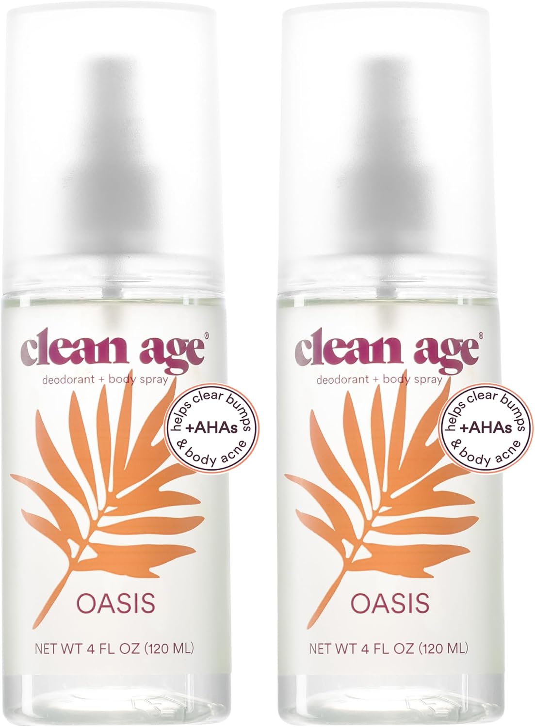 Aluminum-Free Deodorant & Body Spray - Waves 4oz | Clean Formula for Teens with AHA for Body Acne