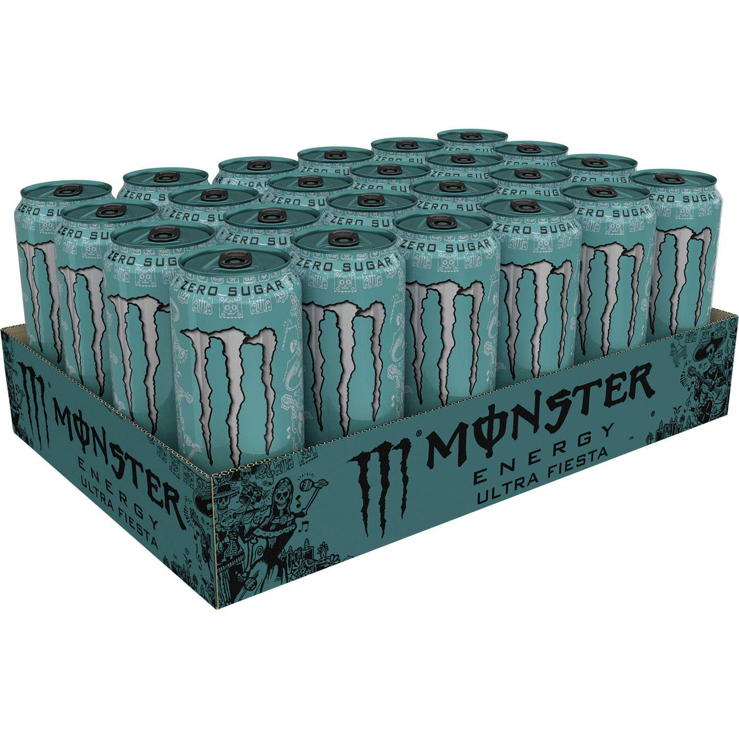 Monster Energy Zero Ultra Sugar Free Energy Drink - 16 Oz | Pack of 15 Cans