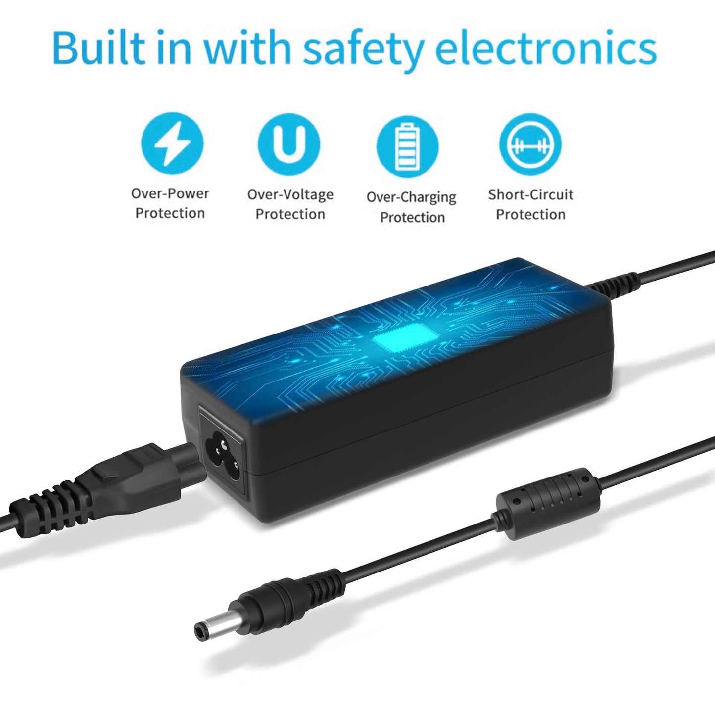 Jantoy AC Adapter Replacement for GIGABYTE G32QC M27Q-X M32UC M32QC Gaming Monitor Charger Power