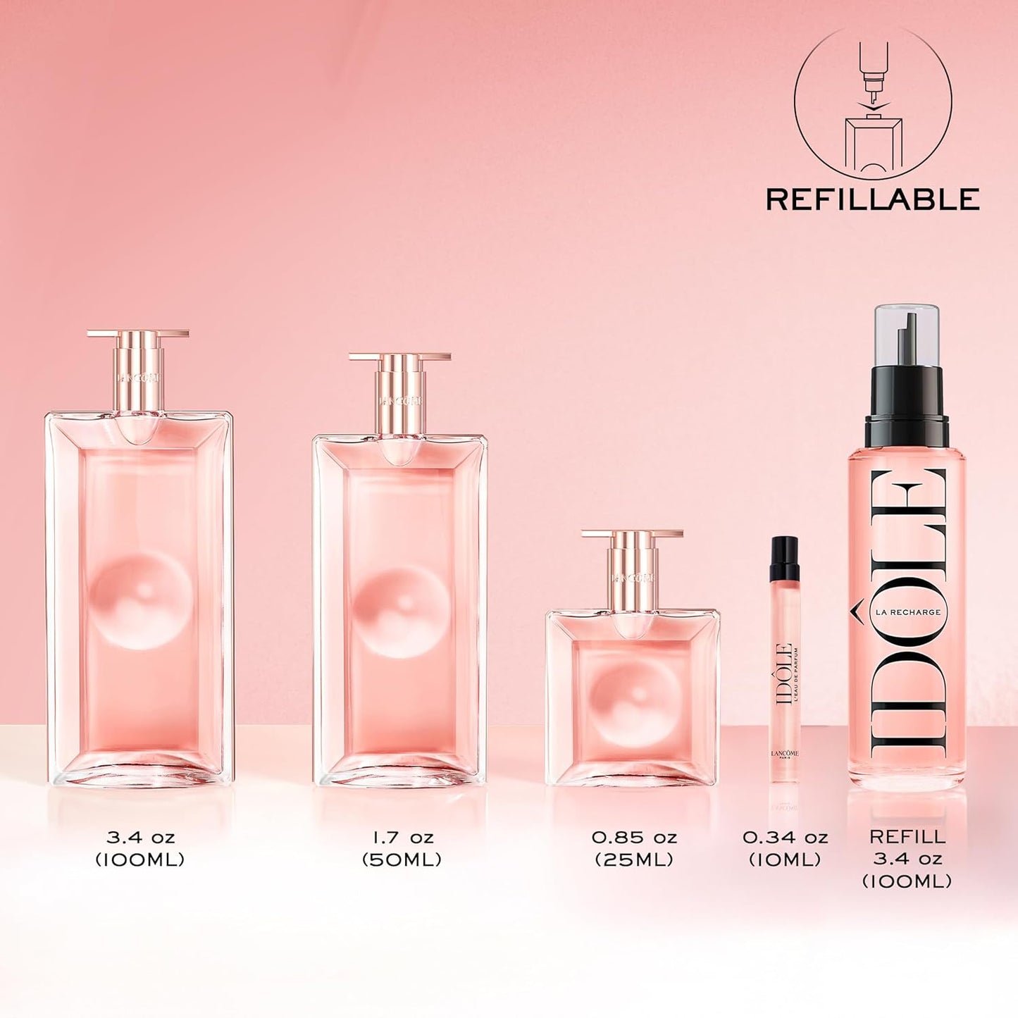 Lancôme Mini Perfume Gift Set - Idôle & Peach 'N Roses Eau de Parfum | Floral & Sweet Women's Fragrances