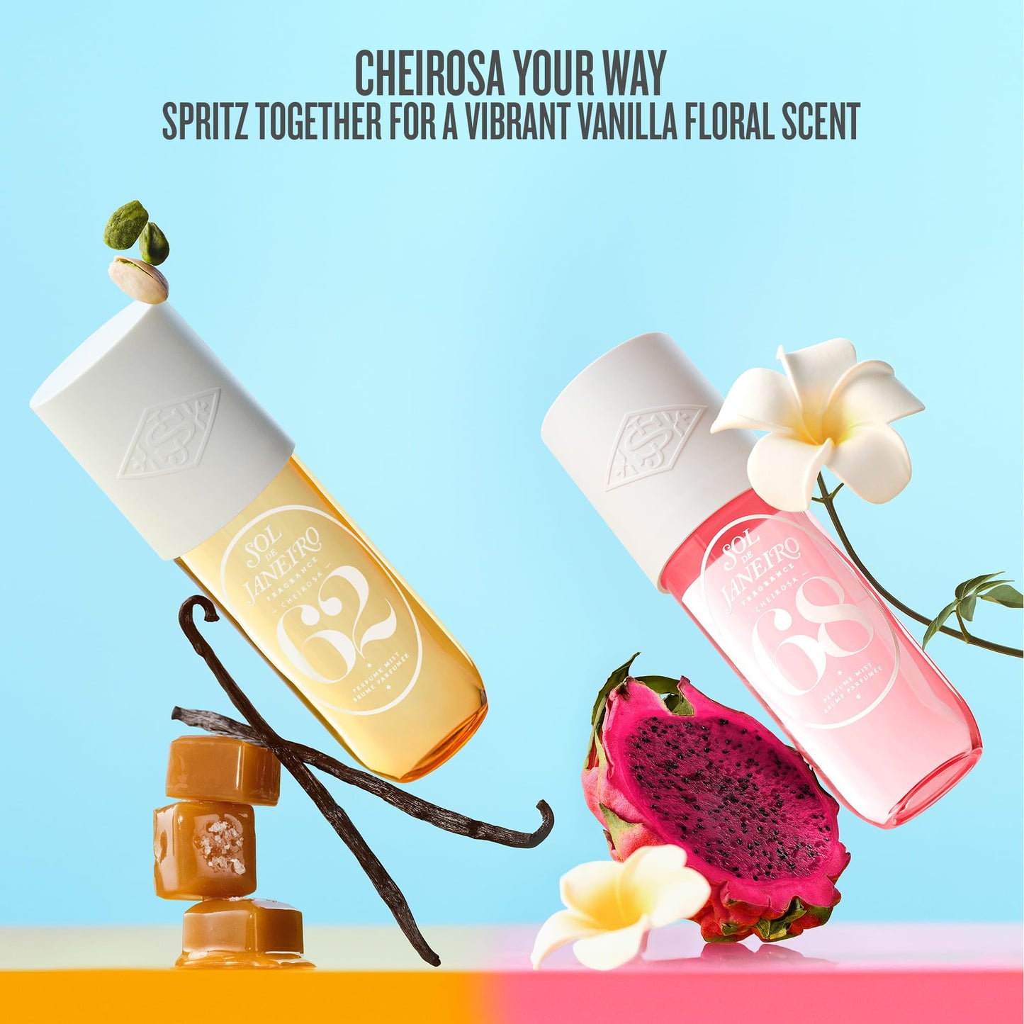 Sol de Janeiro Cheirosa 62 Hair & Body Fragrance Mist Travel Size 90mL/3.0 fl oz.