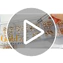 Molisaka Champagne Gold Nail Rhinestones Set 21 Grids Multi Shapes & Sizes for Nails