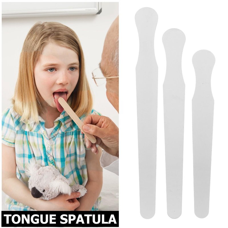 3pcs Metal Tongue Depressor Stainless Steel Lip Cheek Retractors, Stainless Steel Oral Care Tool; Reusable for Bad Breath Prevention, Daily Hygiene Routine
