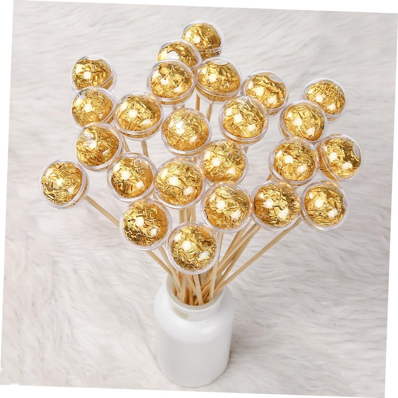 Angoily 100PCS Chocolate Holder, Acrylic Candy Box Holder DIY Packaging Chocolate Ball Bouquet Supplies, Clear Cookie Packaging Wrapping for Party Decor