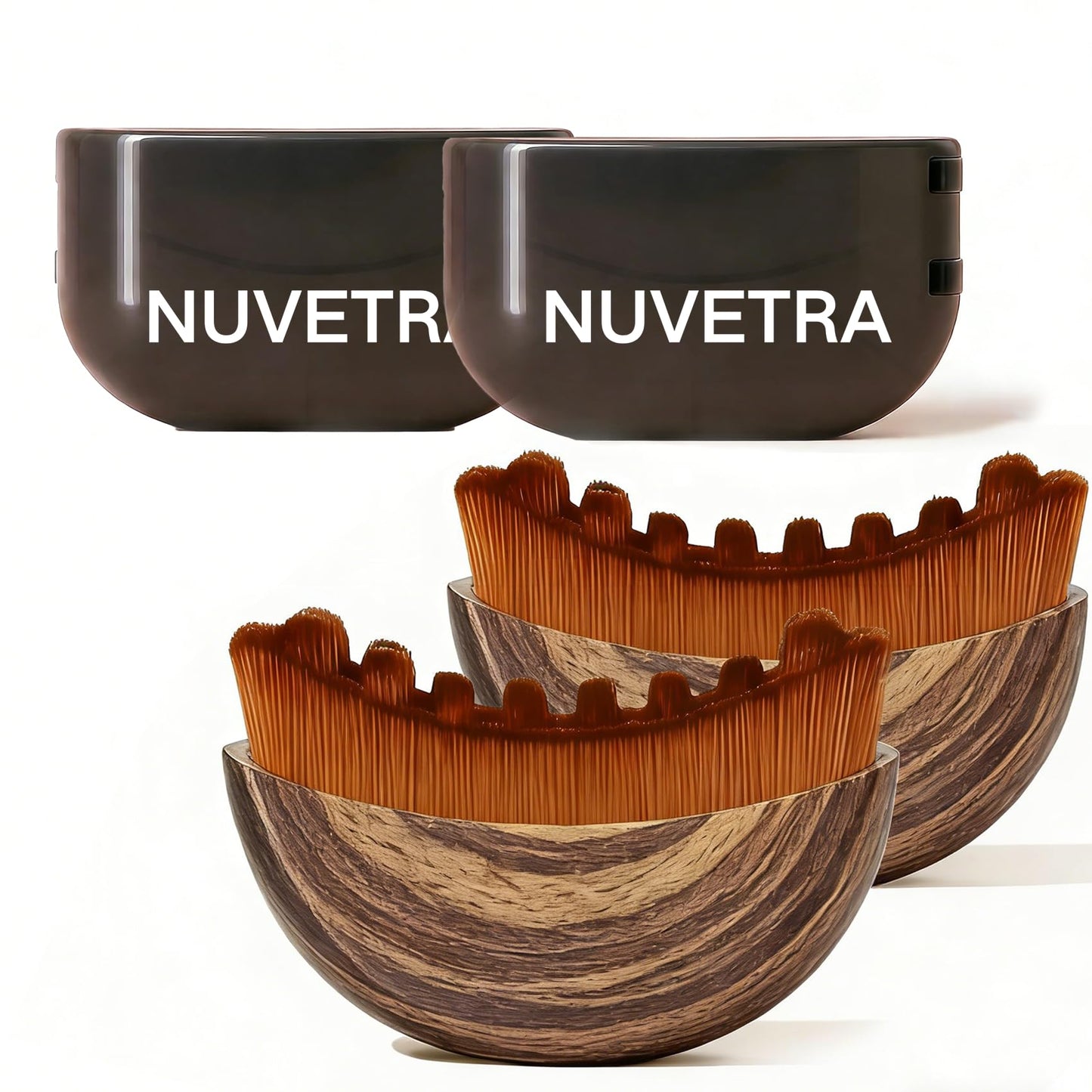 Nuvetra Lift & Glow Lymphatic Drainage Face Brush