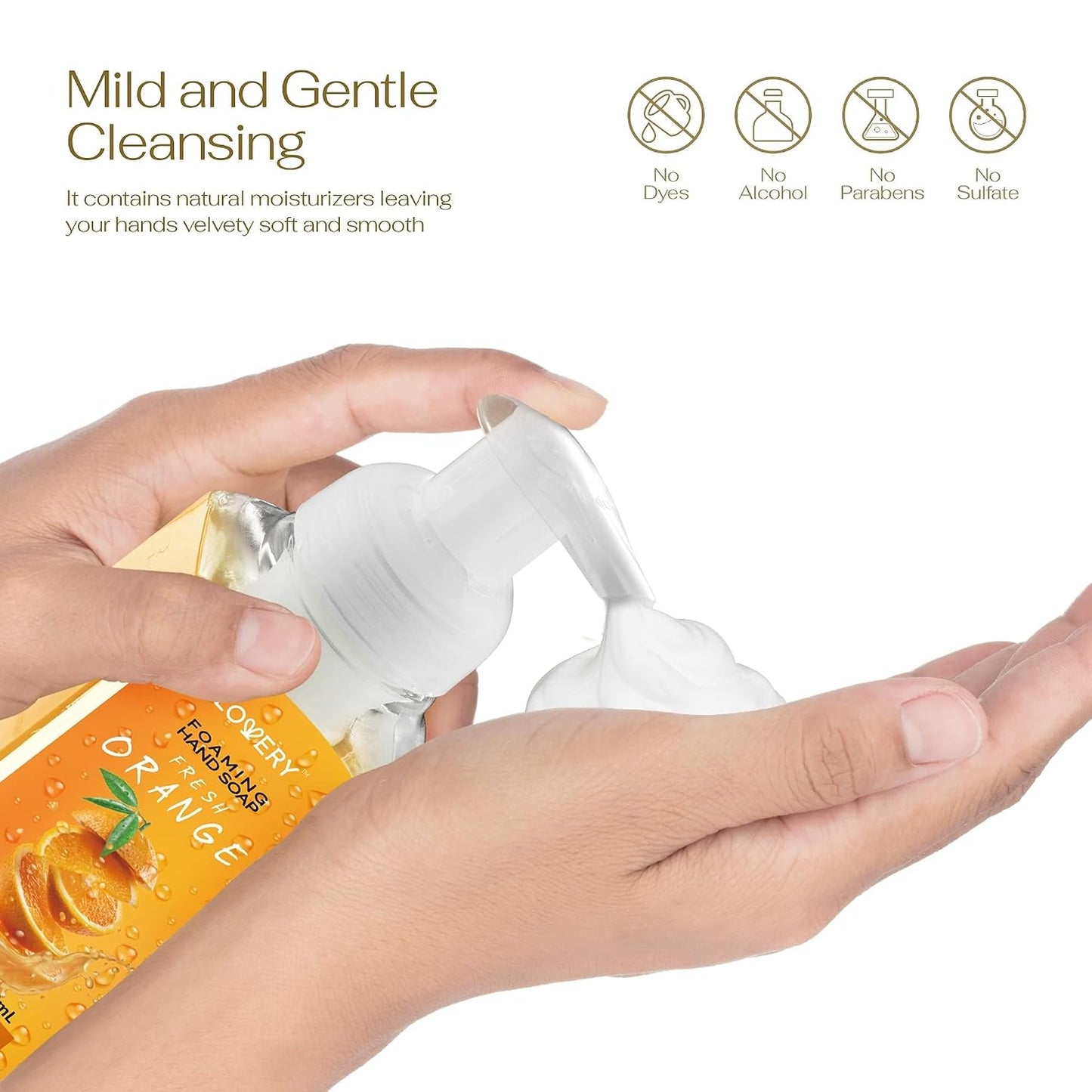 Moisturizing Foaming Hand Soap 10-Pack | Alcohol-Free Citrus Blend with Aloe Vera & Essential Oils - Lemon, Orange, Lime, Grapefruit, Black Cherry Fragrances