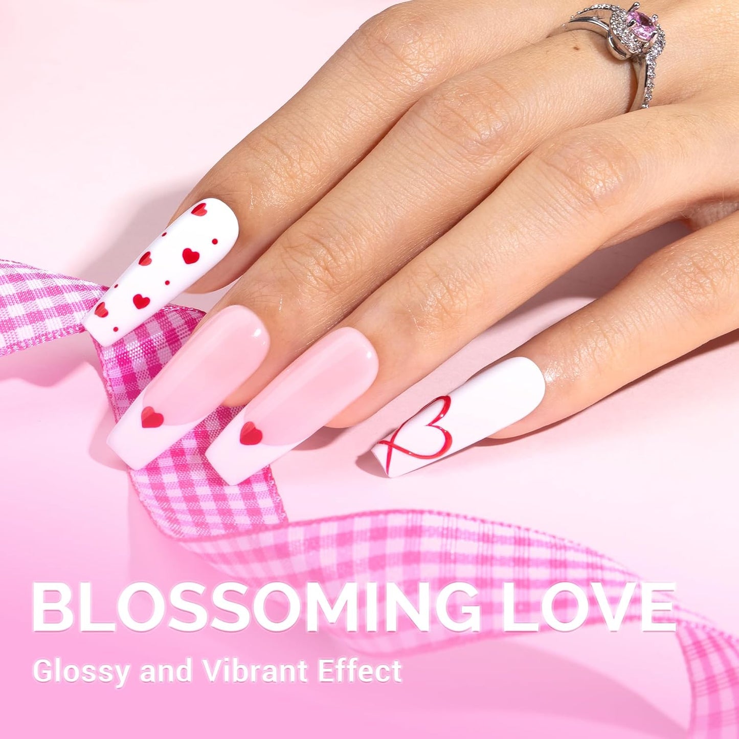 Thick Snow White Gel Nail Polish - 15ML Soak Off UV LED for DIY Nail Art & Manicure | Perfect Christmas Gift
