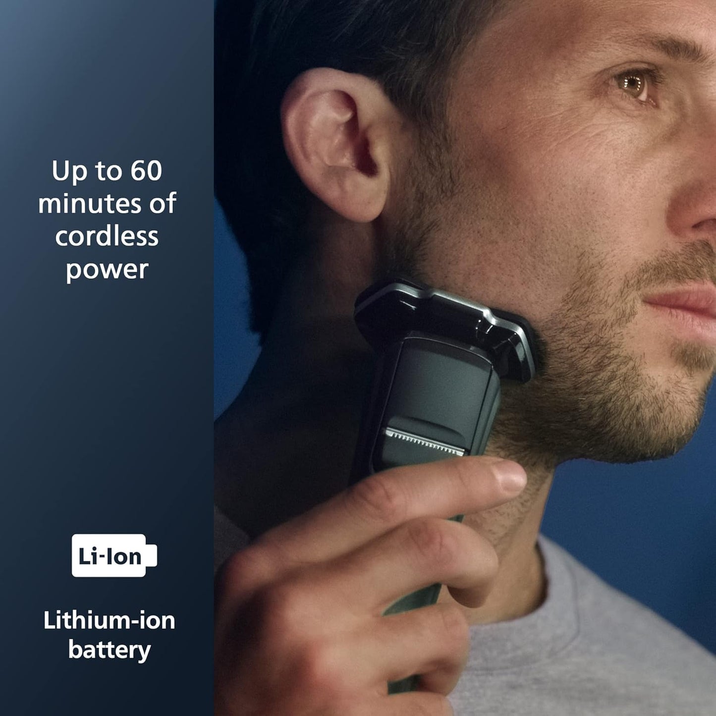 Philips Norelco Shaver 7200 - Rechargeable Wet & Dry Electric Shaver with SenseIQ Technology | S7887/82