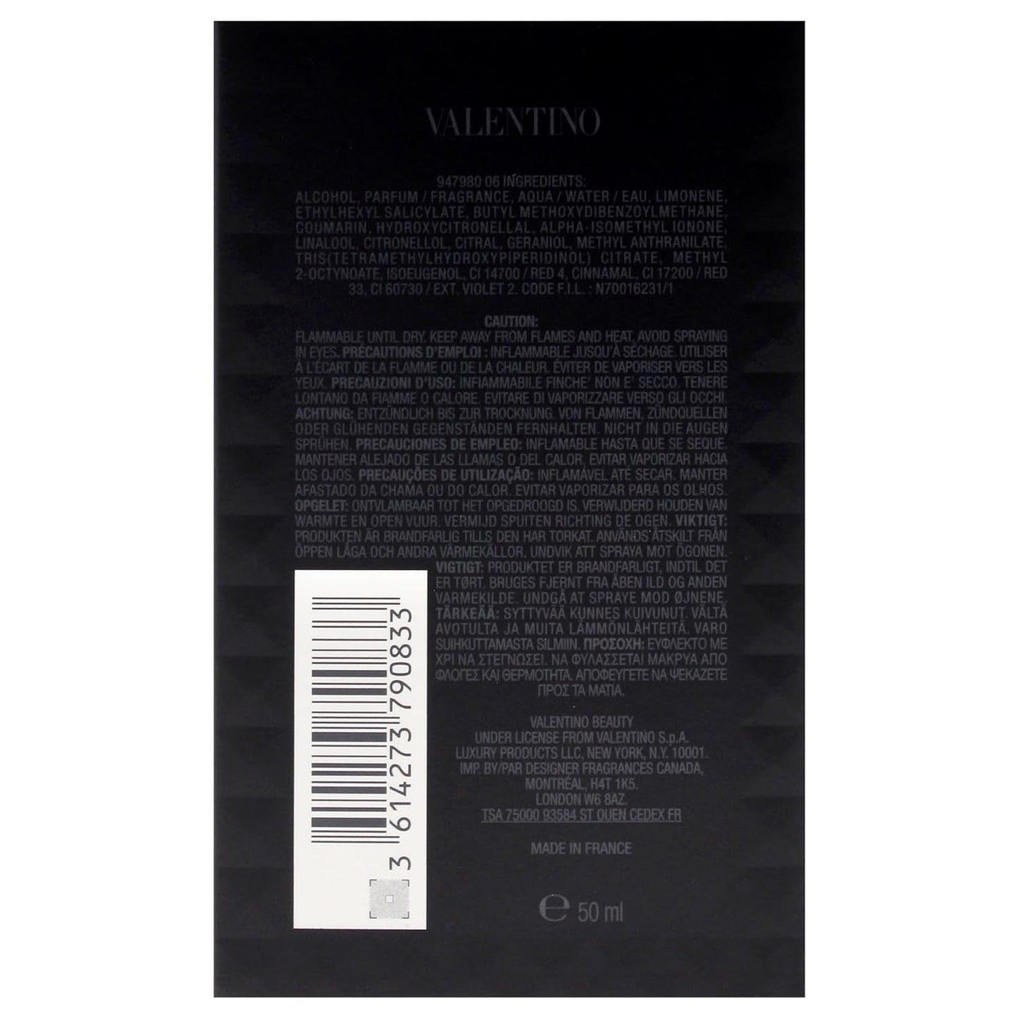 Valentino Uomo Born In Roma Intense - Men's 1.7 oz Eau de Parfum Spray | Luxurious Fragrance