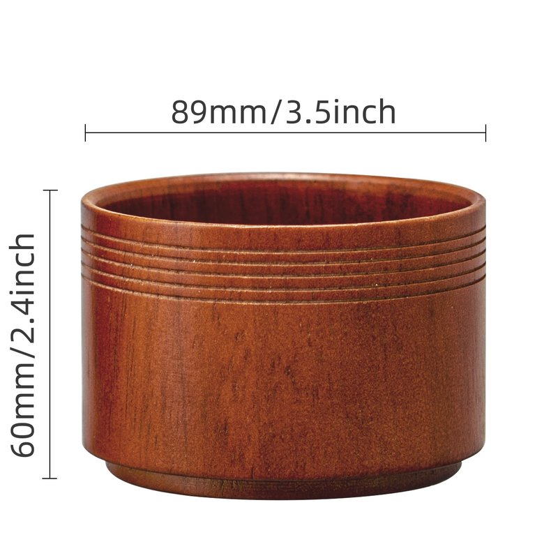ZENGRASOIR Shaving Brush Set Synthetic Hair Shaving Brush with Solid Wood Handle and Wooden Shaving Soap Bowl for Men Easy to Lather Fits Wet Shaving 30mm Knots