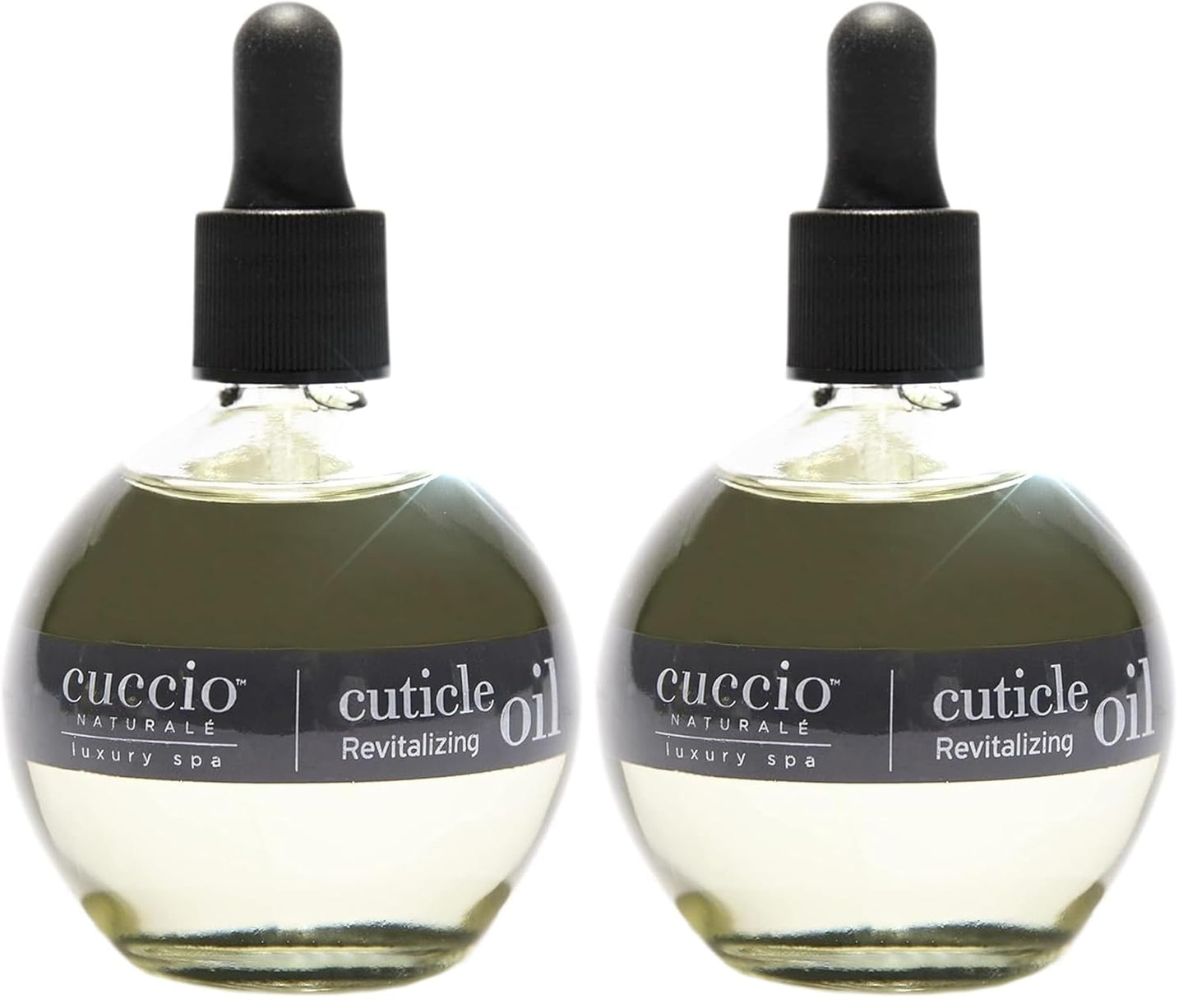 Cuccio Naturale Revitalizing Cuticle Oil - Lightweight Hydrating Nail & Cuticle Conditioner | 2.30 Fl Oz