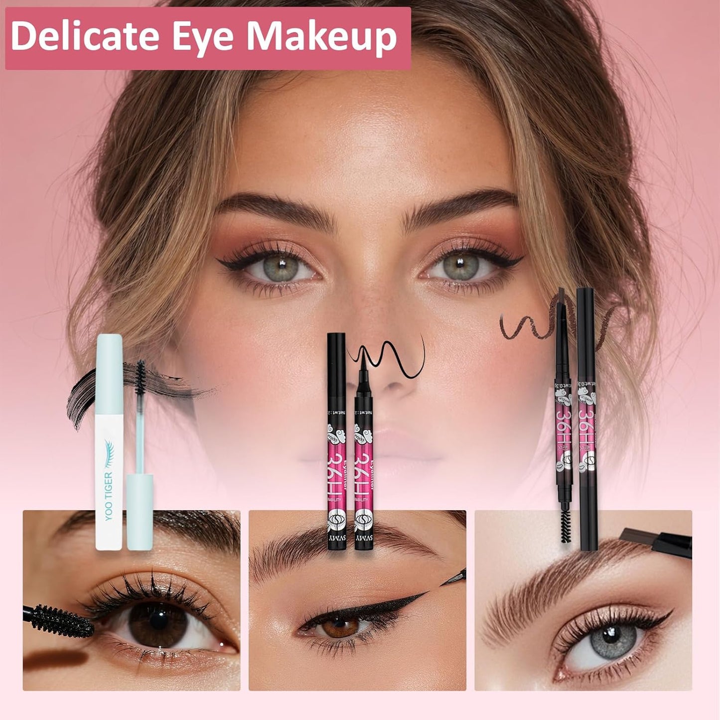 All-in-One Makeup Kit for Teens | Essential Gift Set for Women - Complete Makeup Bundle