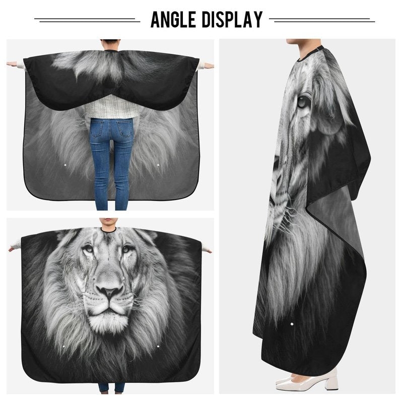 Blueangle Hairdressing Equipment Symbols Barber Cape, Hair Cutting Cape with Adjustable